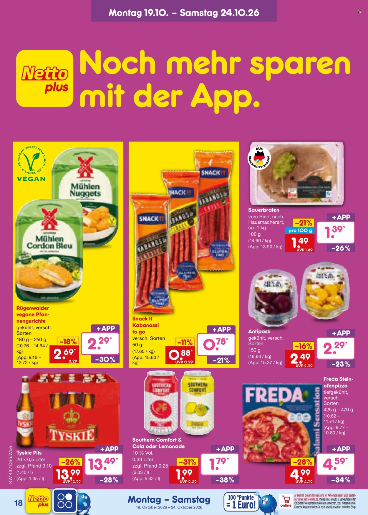Netto Marken-Discount Prospekte  - 19.10.2026 - 24.10.2026. Seite 20