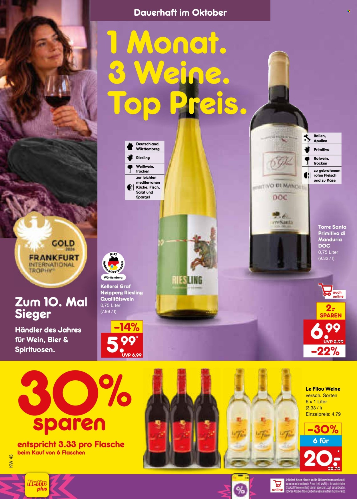 Netto Marken-Discount Prospekte  - 19.10.2026 - 24.10.2026. Seite 30