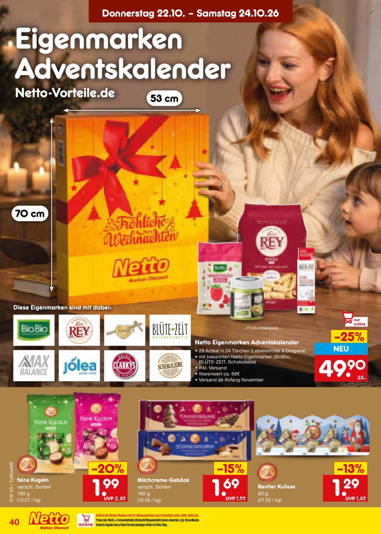 Netto Marken-Discount Prospekte  - 19.10.2026 - 24.10.2026. Seite 54