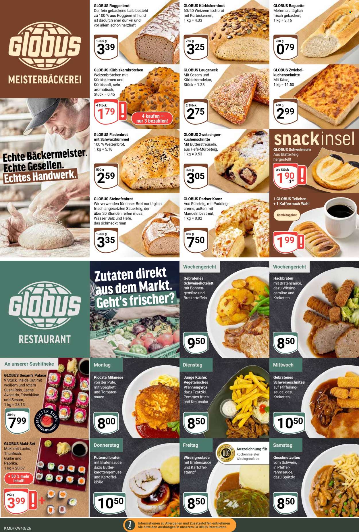 Globus Prospekte  - 19.10.2026 - 24.10.2026. Seite 6