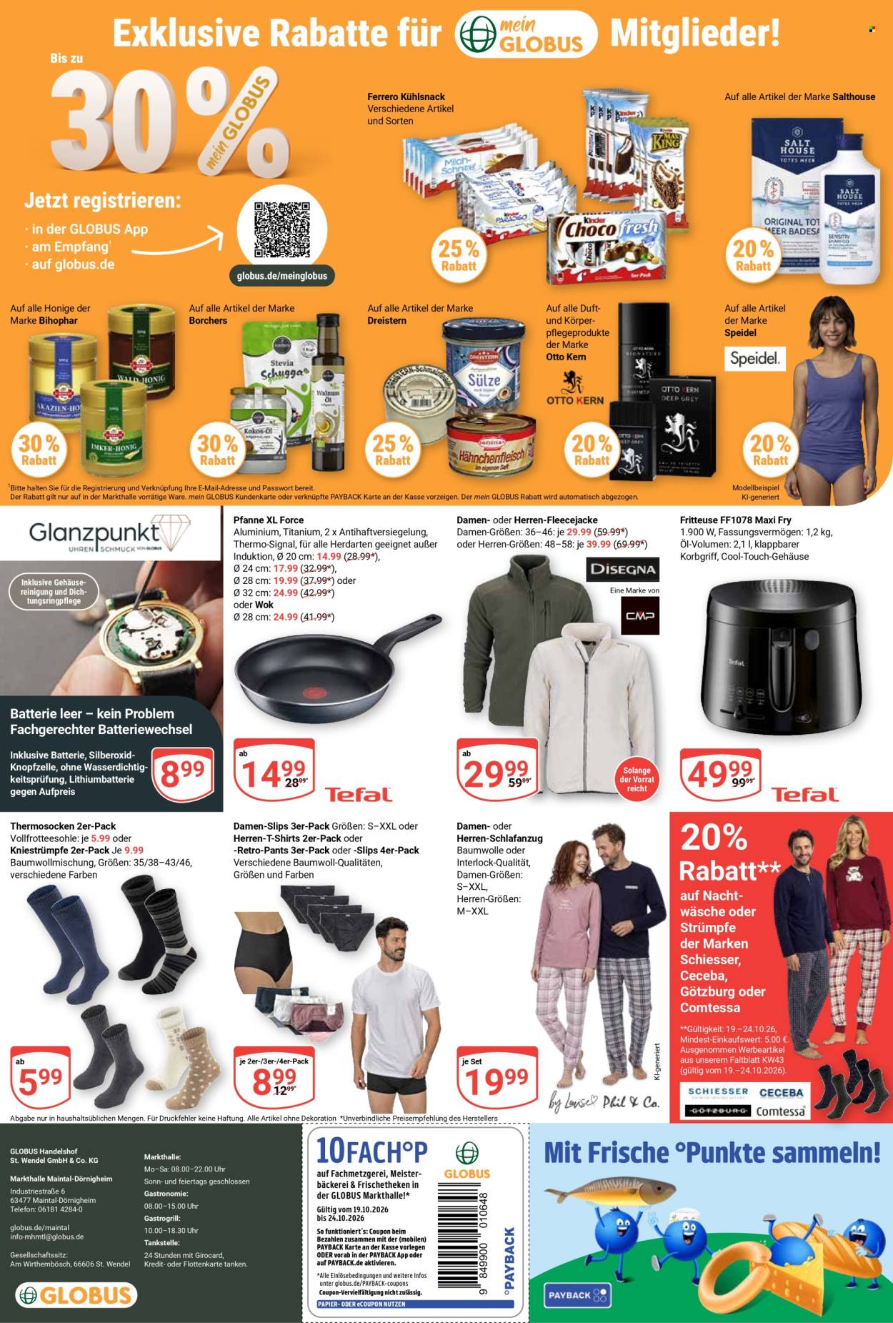 Globus Prospekte  - 19.10.2026 - 24.10.2026. Seite 28