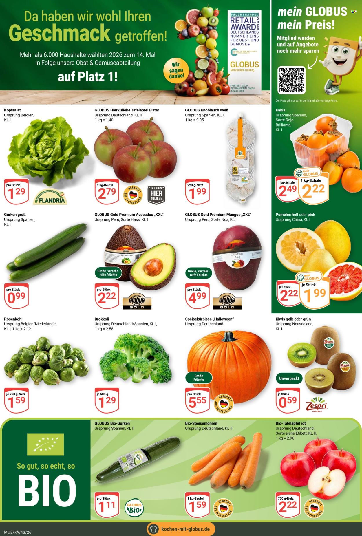 Globus Prospekte  - 19.10.2026 - 24.10.2026. Seite 5