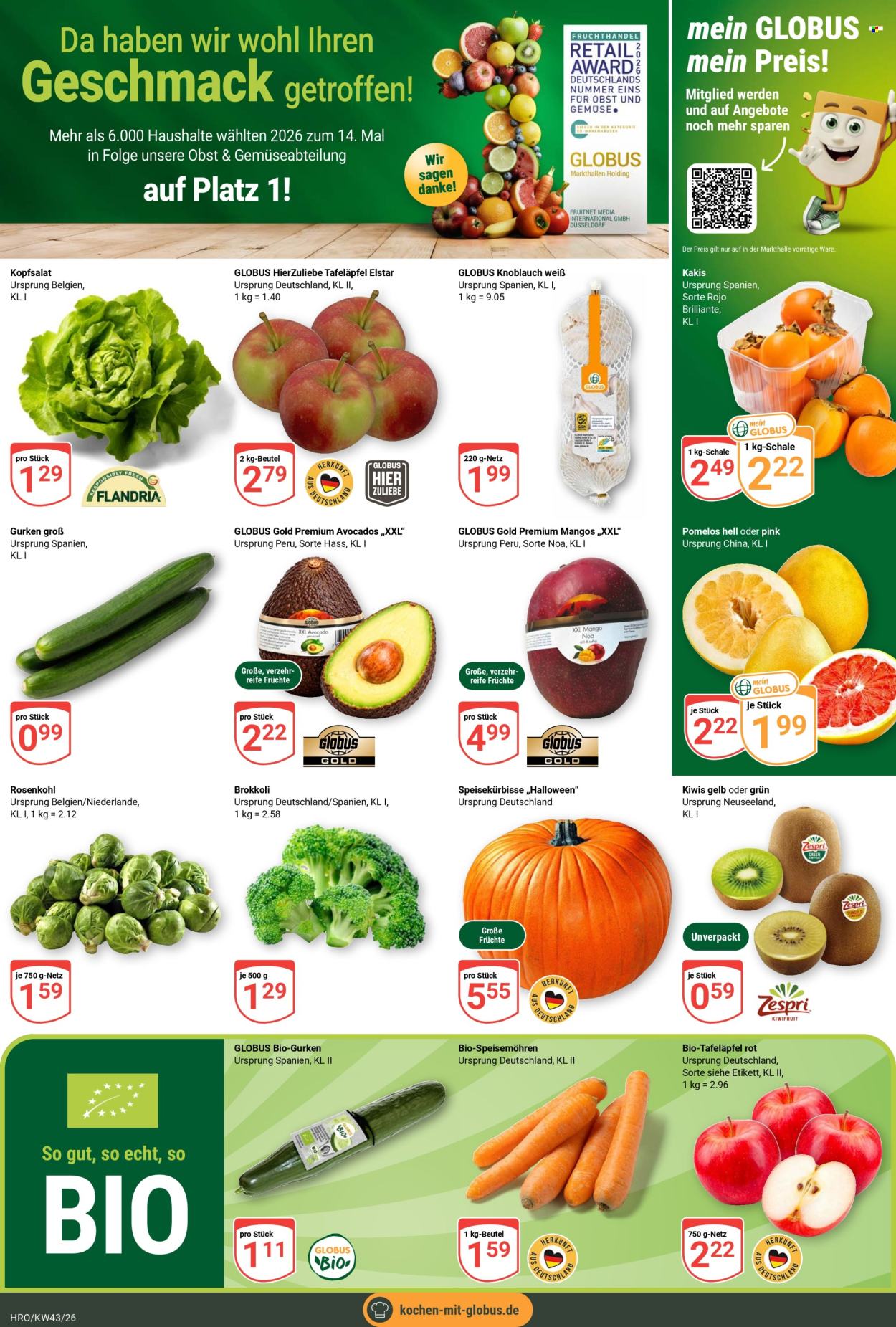 Globus Prospekte  - 19.10.2026 - 24.10.2026. Seite 6
