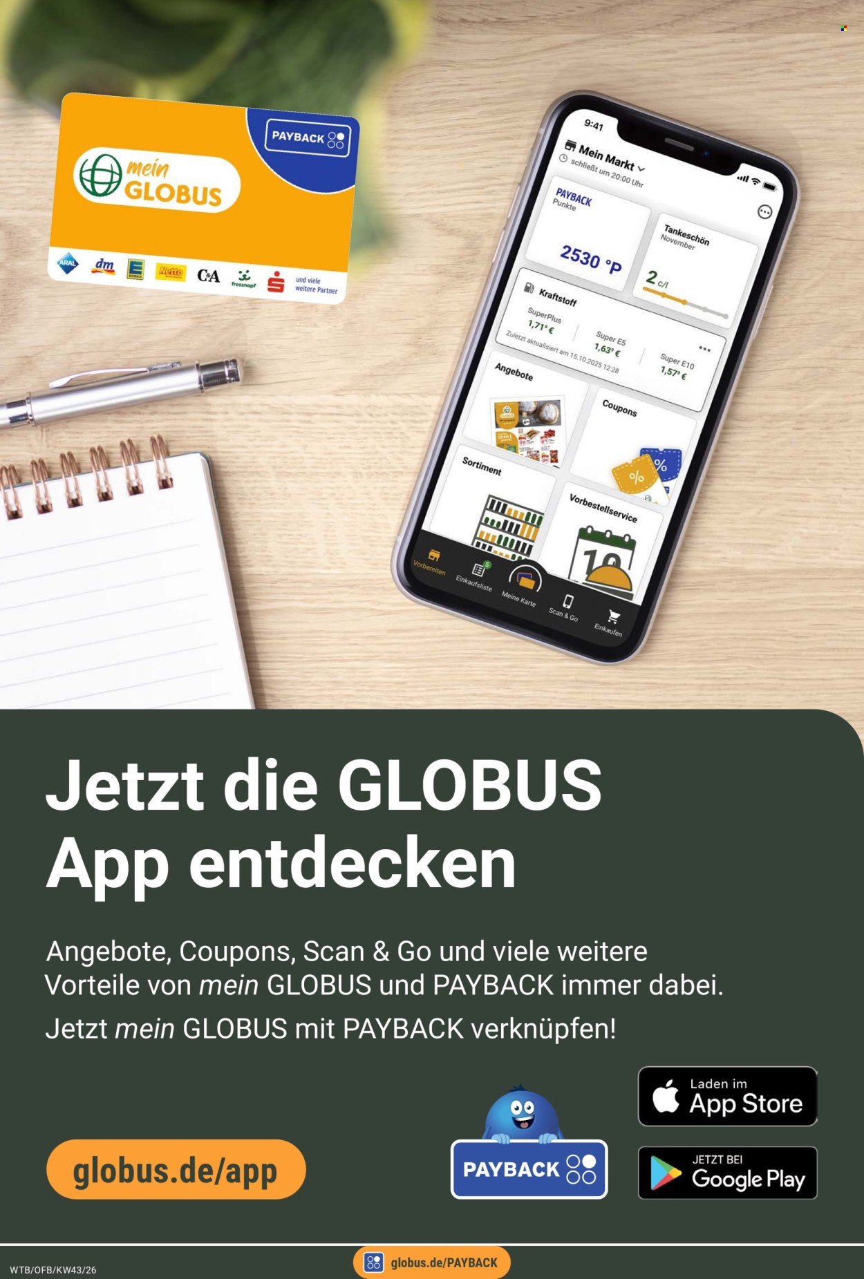 Globus Prospekte  - 19.10.2026 - 24.10.2026. Seite 21
