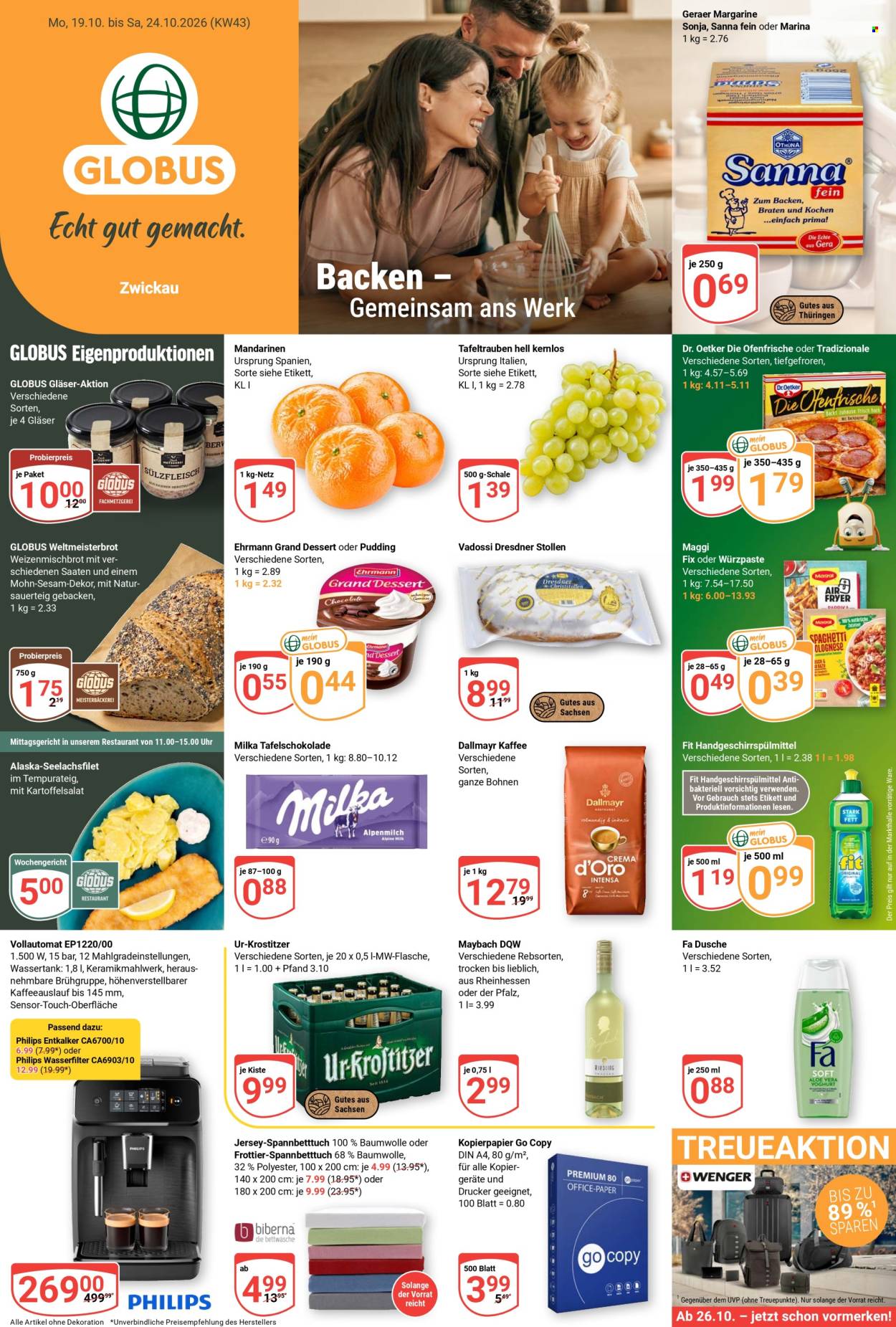 Globus Prospekte  - 19.10.2026 - 24.10.2026. Seite 1