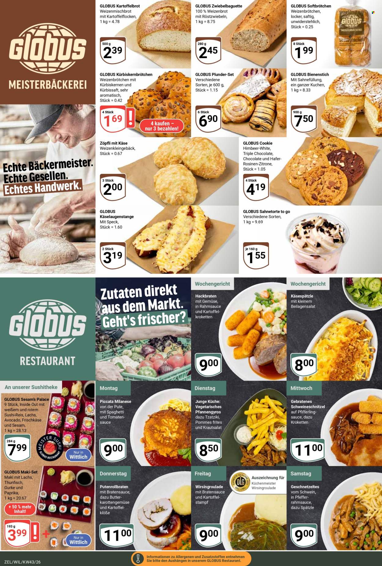 Globus Prospekte  - 19.10.2026 - 24.10.2026. Seite 6
