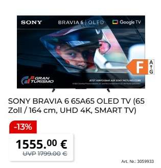 SONY BRAVIA 6 65A65 OLED TV