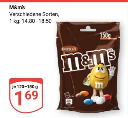 M&M’s*
