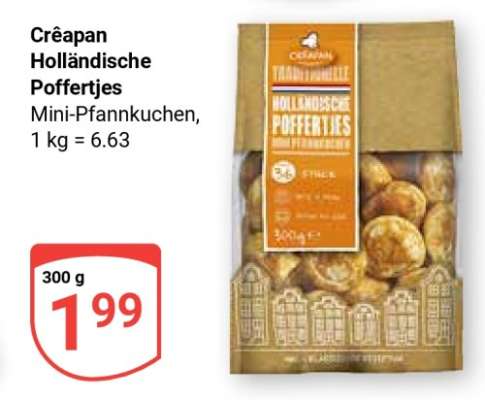 Crêapan Holländische Poffertjes