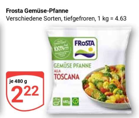 FROSTA Gemüse- Pfanne