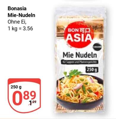 Bonasia Mie Nudeln