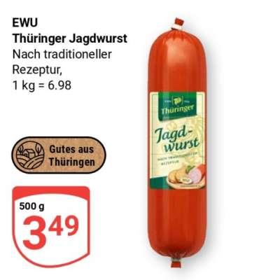 EWU Thüringer Jagdwurst
