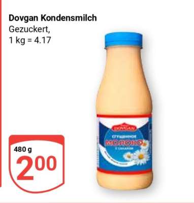 DOVGAN Kondensmilch