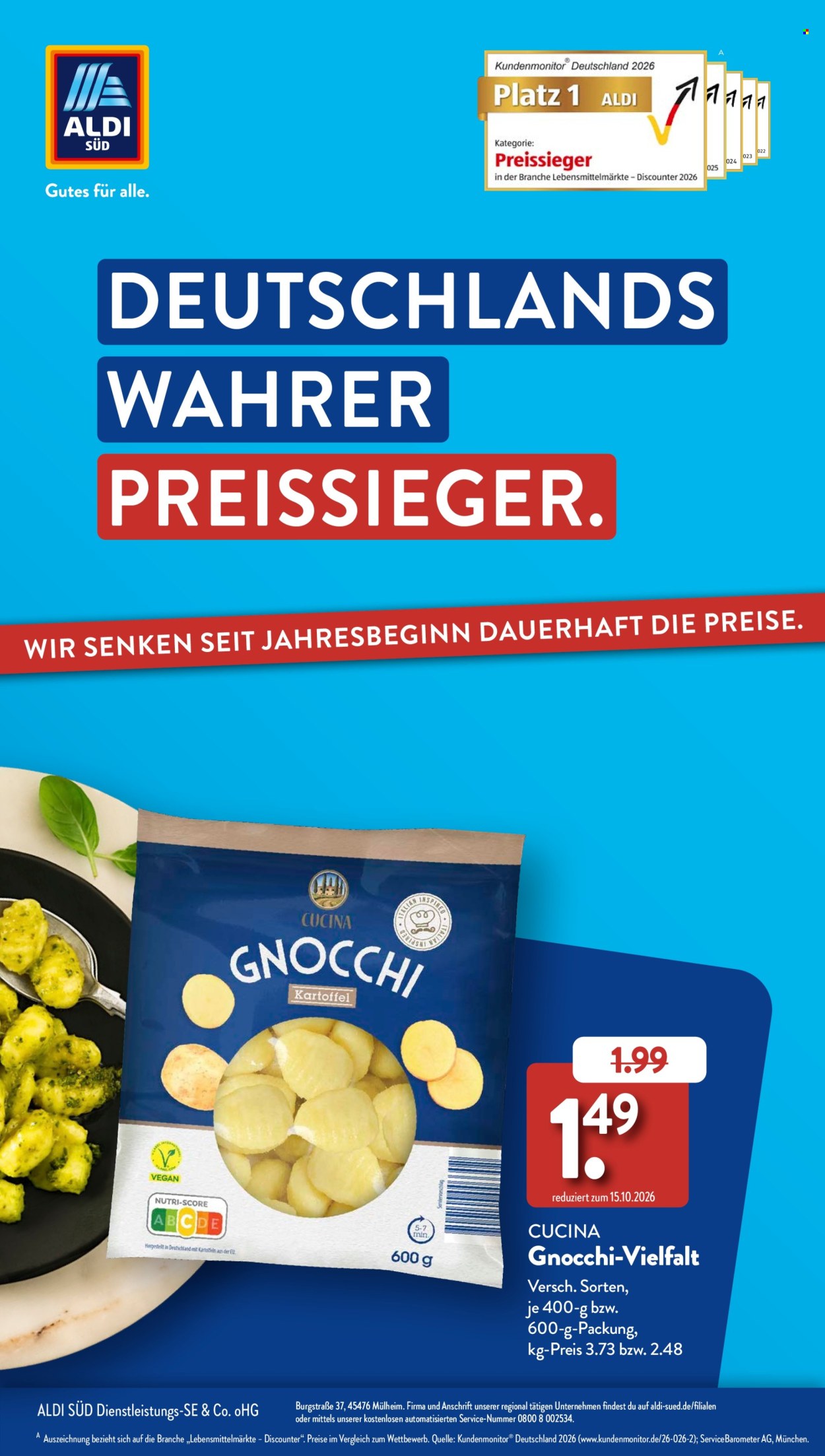 ALDI SÜD Prospekte . Seite 1