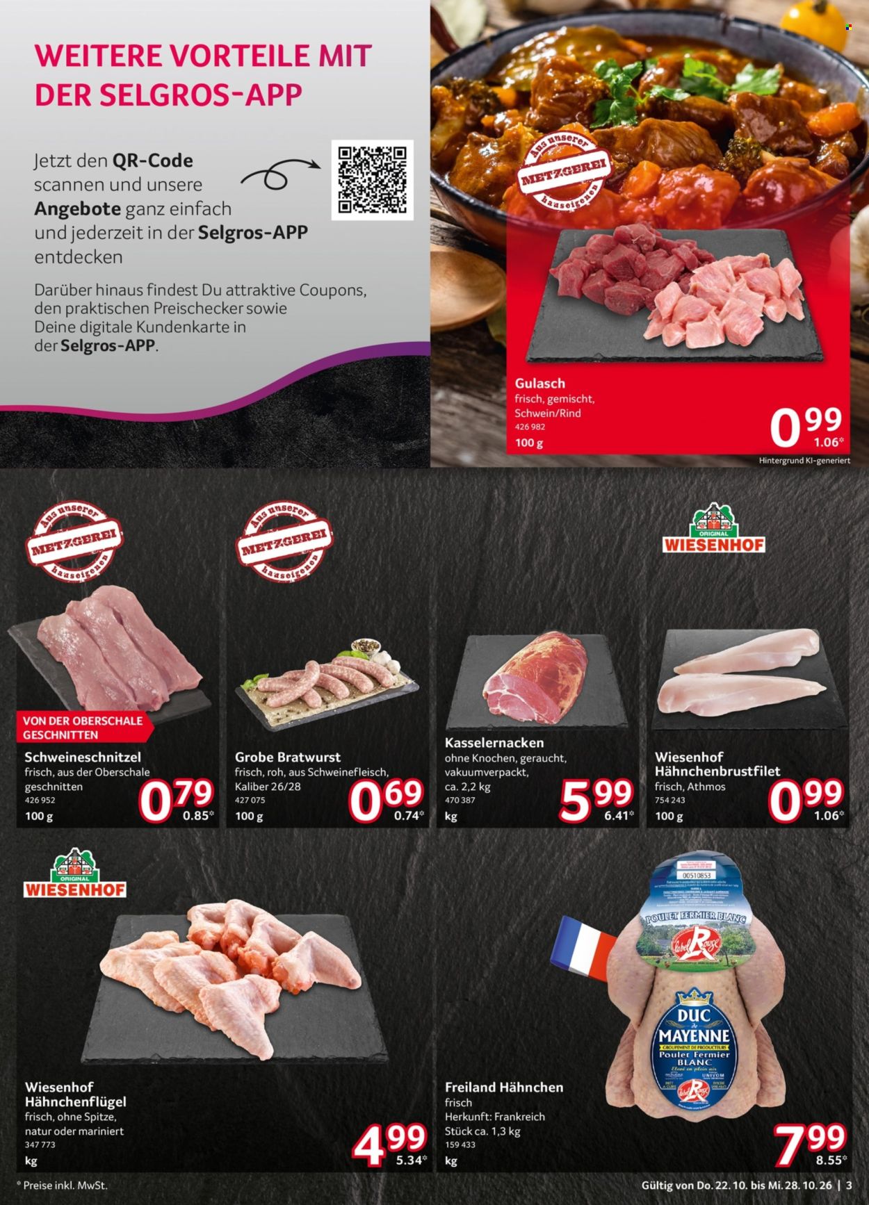 Selgros Prospekte  - 22.10.2026 - 28.10.2026. Seite 3