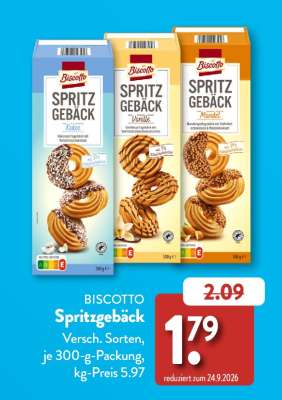 BISCOTTO Spritzgebäck