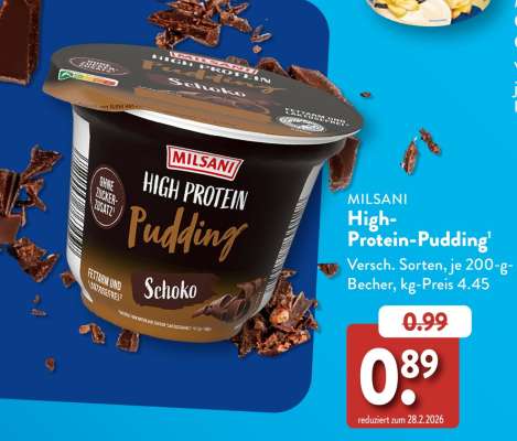 MILSANI High-Protein Pudding