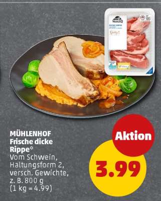 MÜHLENHOF Frische dicke Rippe