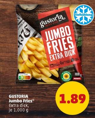 GUSTORIA Jumbo Fries