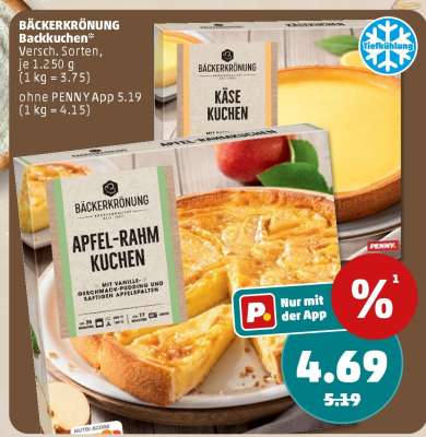 BÄCKERKRÖNUNG Backkuchen