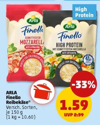 Arla Finello Reibekäse