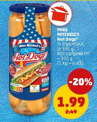 MIKE MITCHELL'S Hot Dogs