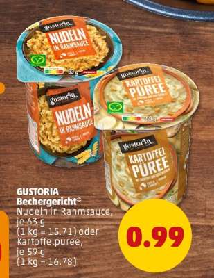 GUSTORIA Bechergericht