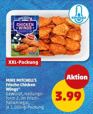 MIKE MITCHELL'S Frische Chicken Wings