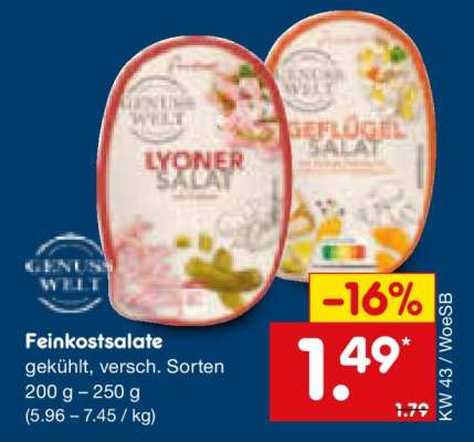 Feinkostsalate