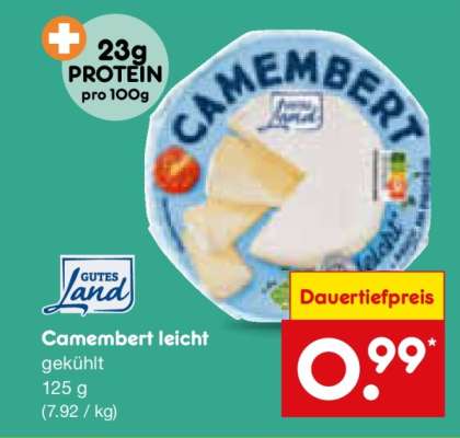 Camembert leicht