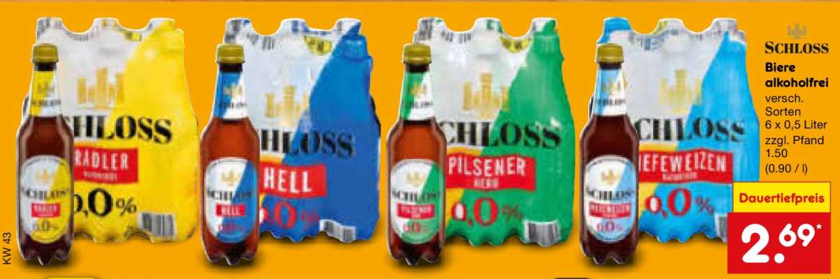Schloss Biere Alkoholfrei