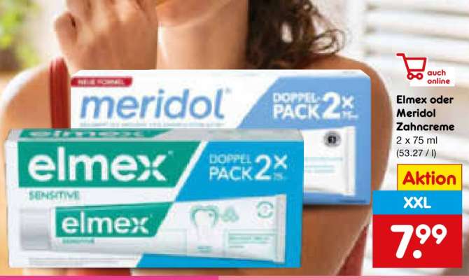ELMEX oder MERIDOL Zahncreme