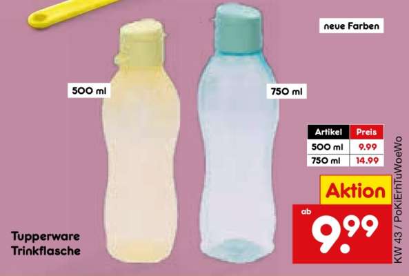 Tupperware Trinkflasche