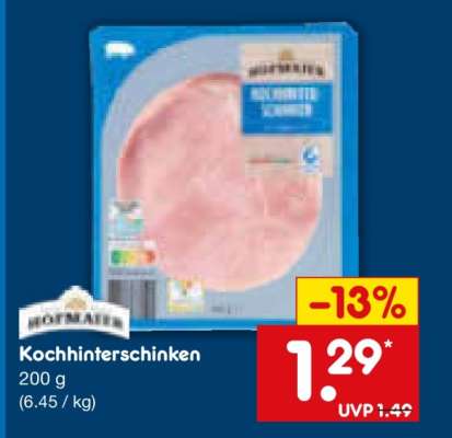 Kochhinterschinken