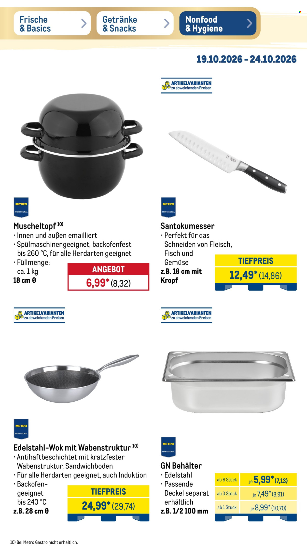 Metro Prospekte  - 19.10.2026 - 24.10.2026. Seite 7