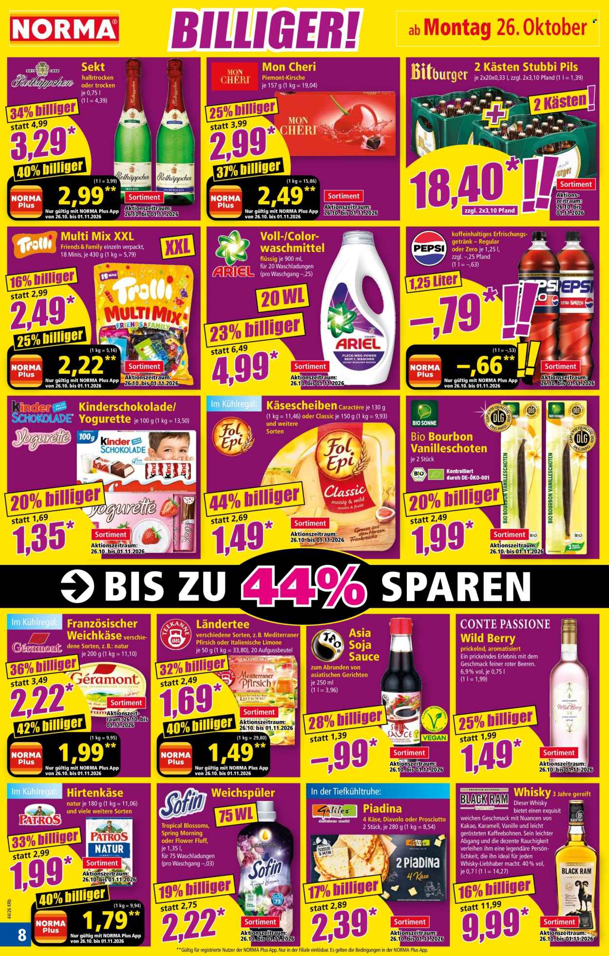 Norma Prospekte  - 26.10.2026 - 31.10.2026. Seite 8