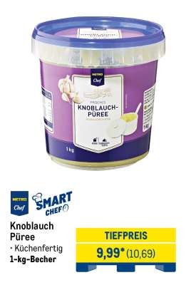 Knoblauch Püree