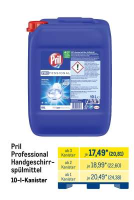 Pril Professional Handgeschirrspülmittel