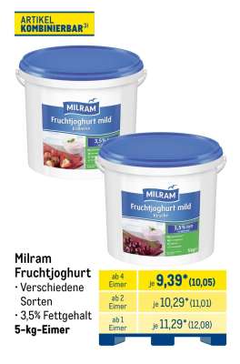 Milram Fruchtjoghurt
