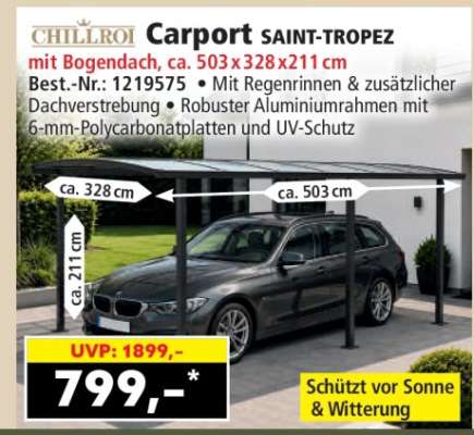 Carport SAINT-TROPEZ