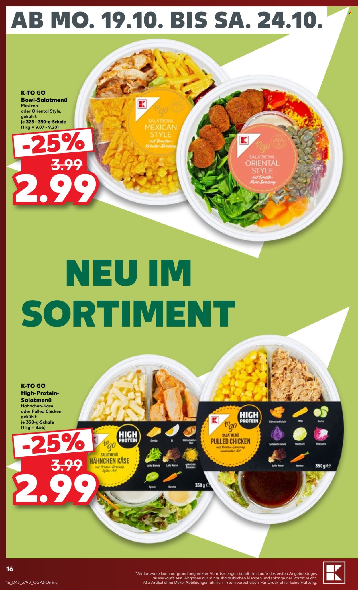 Kaufland Prospekte  - 19.10.2026 - 24.10.2026. Seite 16
