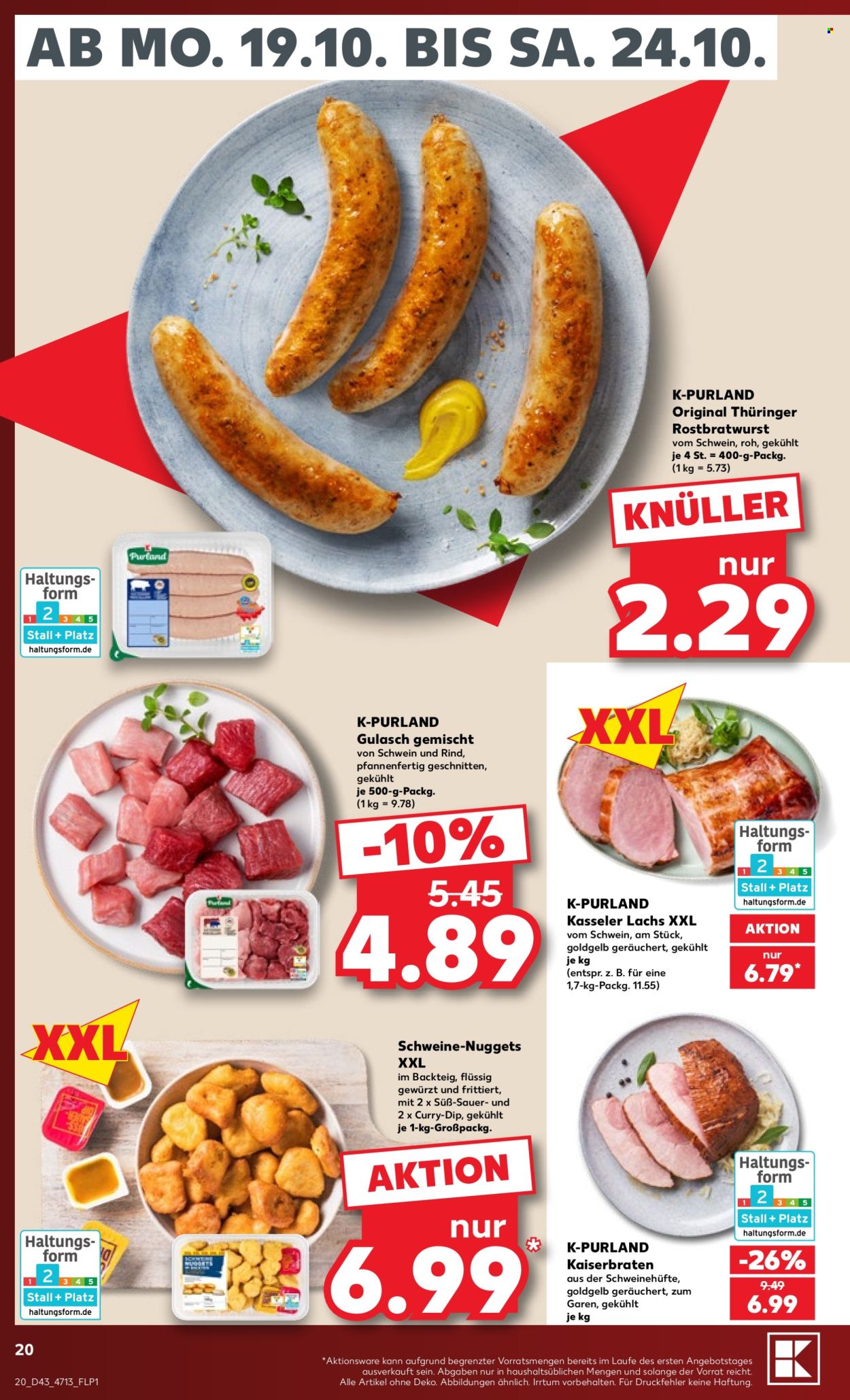 Kaufland Prospekte  - 19.10.2026 - 24.10.2026. Seite 20