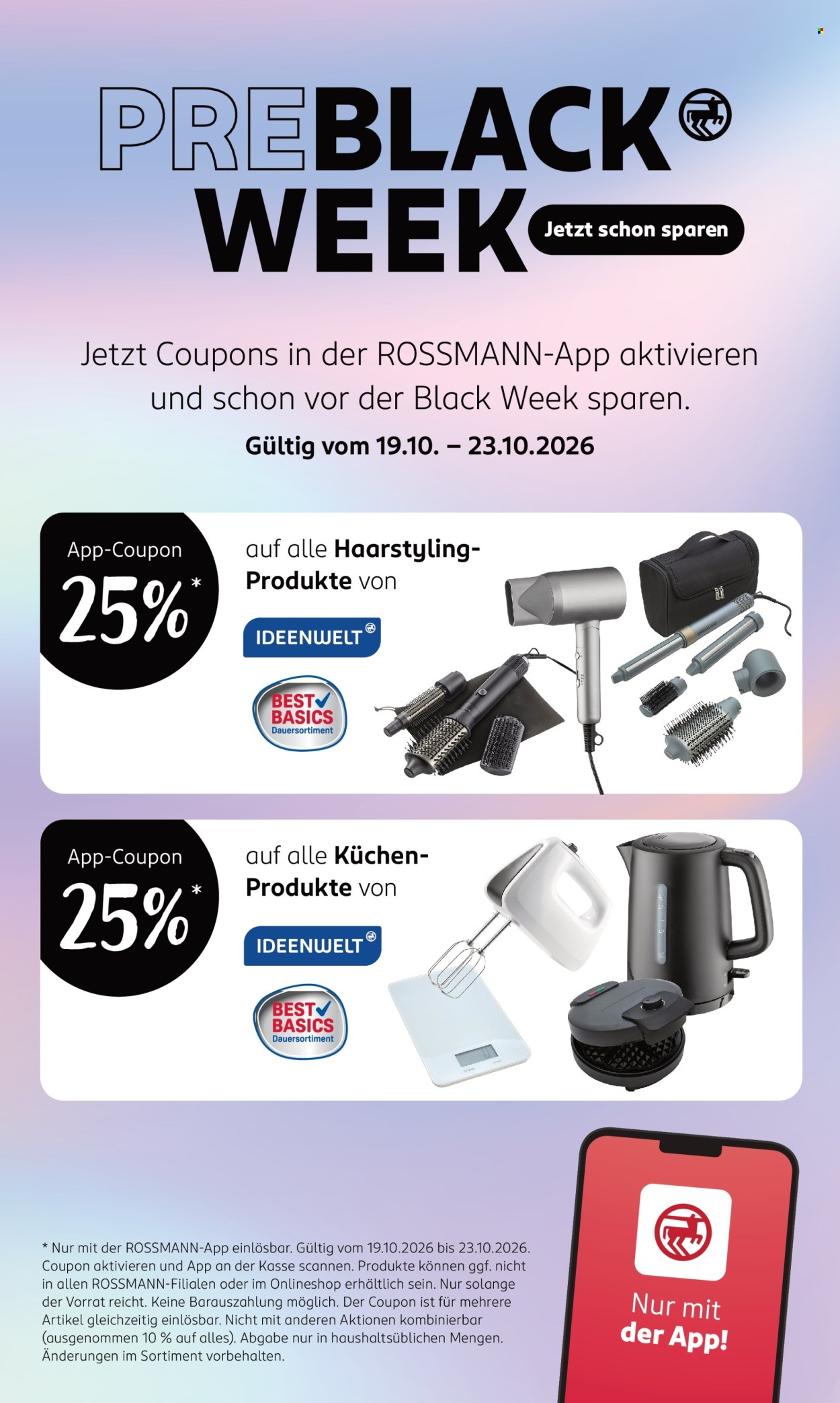 Rossmann Prospekte  - 19.10.2026 - 23.10.2026. Seite 21