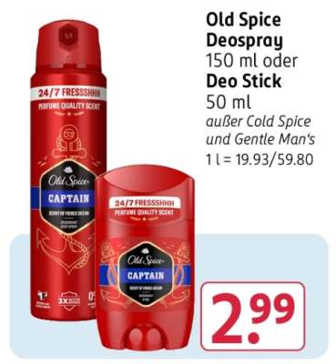 Old Spice Deospray