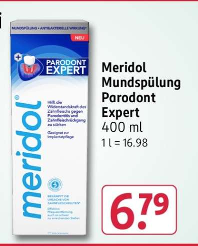 Meridol Mundspülung Parodont Expert