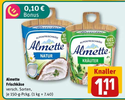 Almette Frischkäse