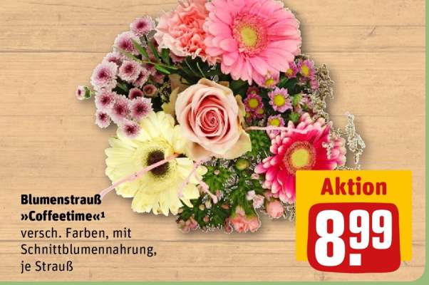 Blumenstrauß »Coffeetime«