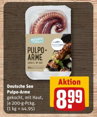 Deutsche See Pulpo Arme