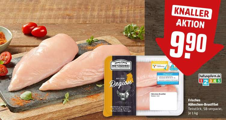 Frisches Hähnchen-Brustfilet*