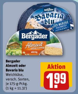BERGADER Almzeit oder Bavaria Blu